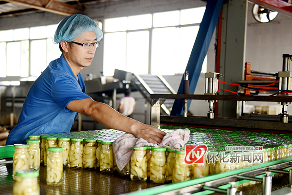 懷化工業園區海聯食品罐頭廠實現生產營銷大轉變